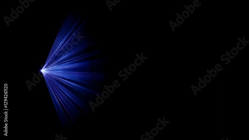 light scan effect on black background