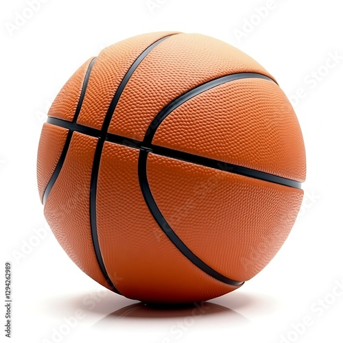 Basketball Isolated on White Background 