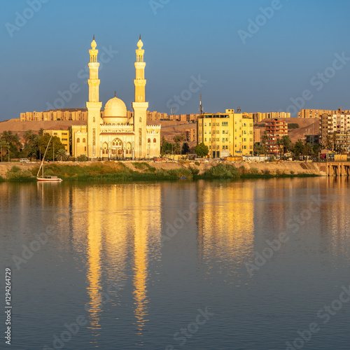 mezquita popular  en Asuán Egipto 