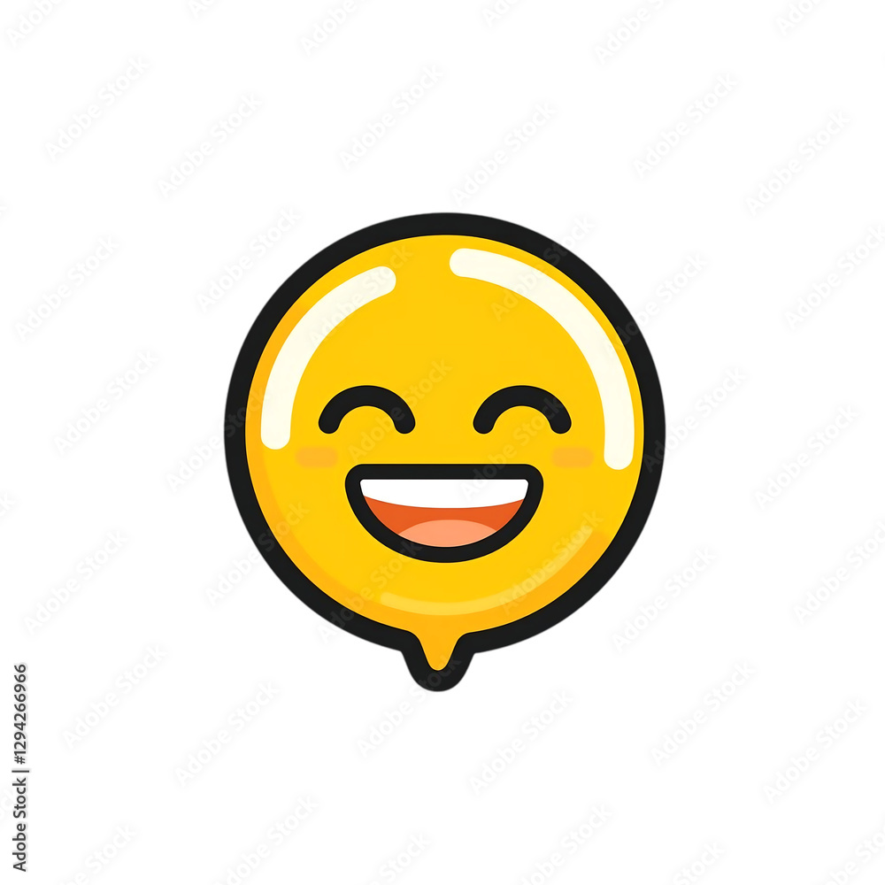 Happy emoticon graphic ,transparent background Happy emoticon graphic ,transparent background