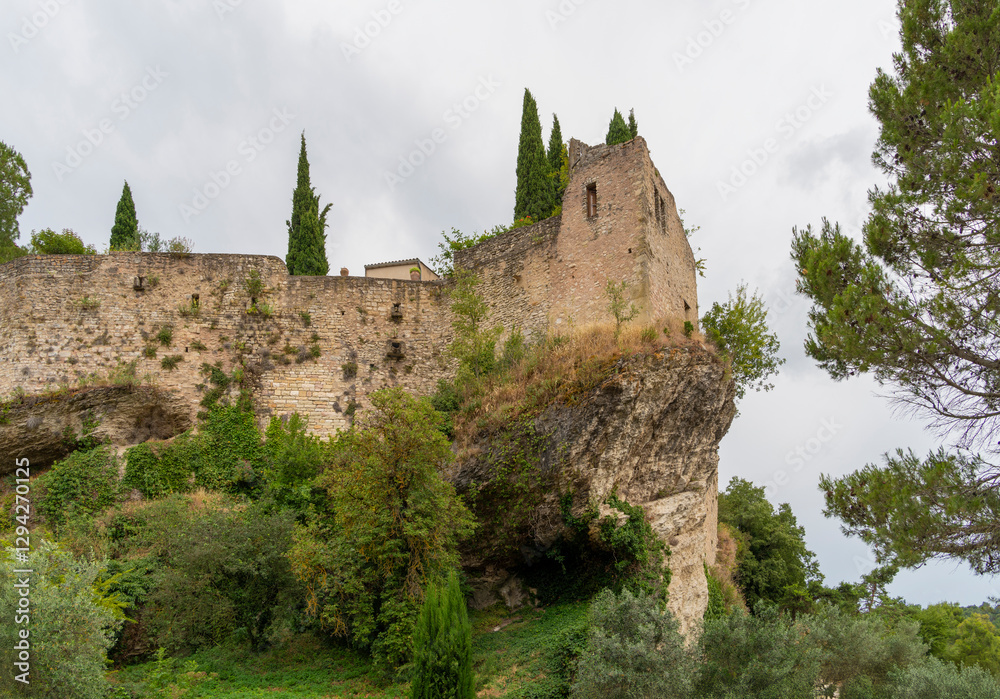 Fototapeta premium Vaison-la-Romaineovergrown,