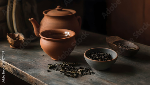 Experience the aromatic masala chai in a classic clay cup, embodying the essence of traditional Indian tea, a true taste of authenticity