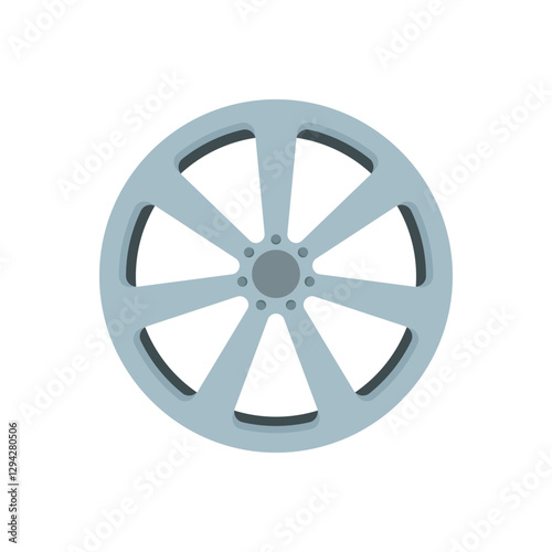 Gray Circular Wheel