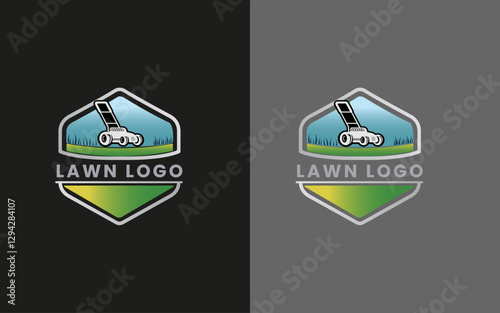 LAWN LOGO **Lawn, logo, grass, gardening, landscaping, nature, green, eco, yard, outdoor, garden, turf, maintenance, minimal, modern, vector, design, branding, emblem.**