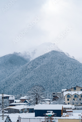village in the mountains