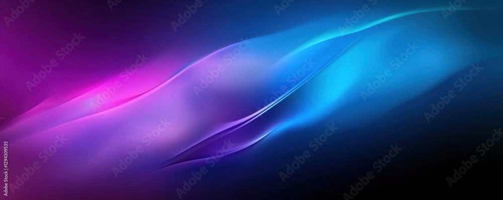 Abstract colorful blue- purple and black background with lights and blur Abstract colorful blue- purple and black background with lights and blur