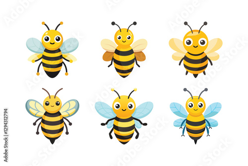 set of bees