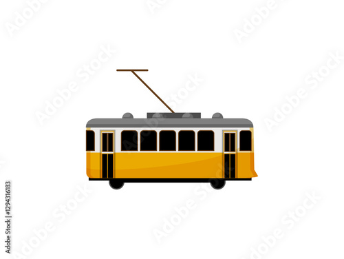Yellow Classic Tram