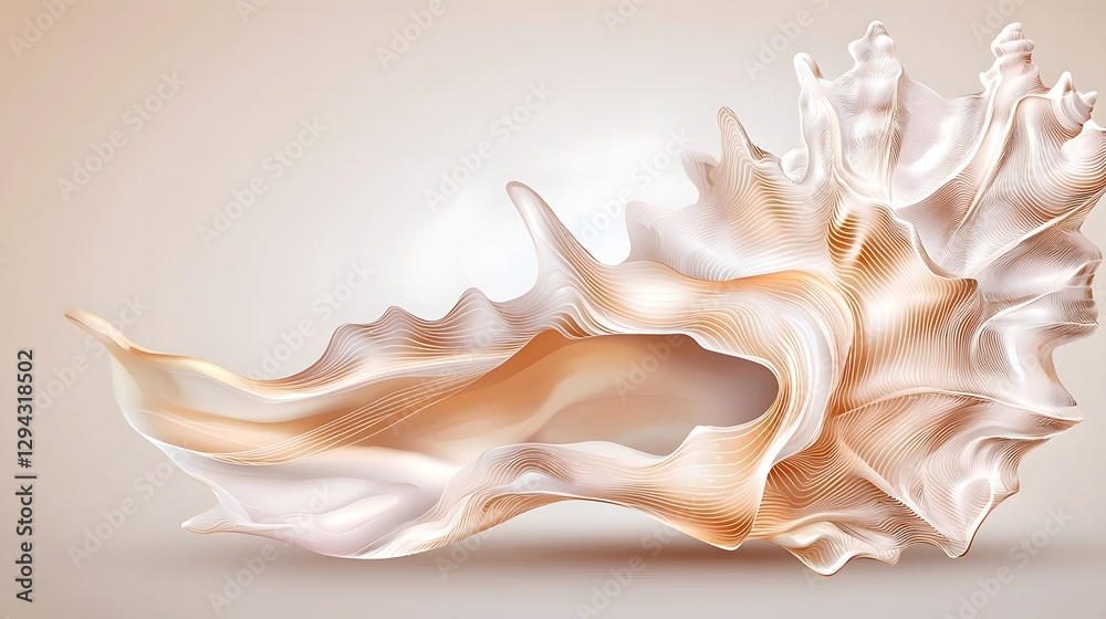 Captivating Spiral Seashell Showcased in Intricate Line Art the Natural Beauty and Elegant Textures of this Marine Treasure Captivating Spiral Seashell Showcased in Intricate Line Art the Natural Beauty and Elegant Textures of this Marine Treasure