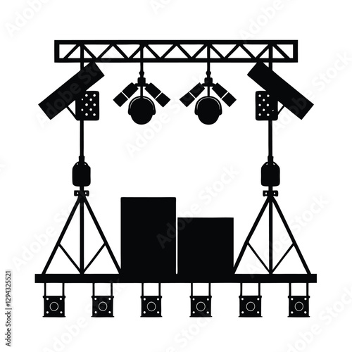 Advanced lighting rig setup for vibrant corporate event productions