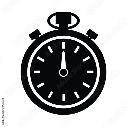 Stopwatch showing limited time to emphasize real urgency in presentations