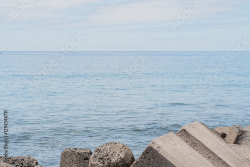 Wallpaper Mural Where the blocks meet the sea. Torontodigital.ca