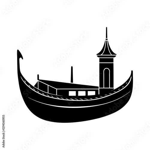 Gondola Vector Illustration for Creative Designs