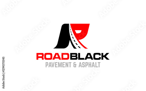Illustration graphic vector of Asphalt repair, roadwork, pavement logo design template