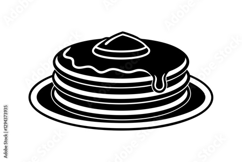 "Breakfast Pancakes with Syrup and Butter on a Plate - SVG Icon"

"Breakfast Pancakes with Syrup and Butter on a Plate - SVG Icon"


