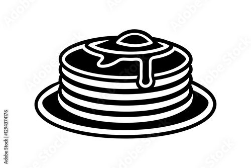 "Breakfast Pancakes with Syrup and Butter on a Plate - SVG Icon"

"Breakfast Pancakes with Syrup and Butter on a Plate - SVG Icon"


