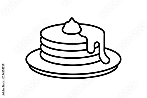 "Breakfast Pancakes with Syrup and Butter on a Plate - SVG Icon"

"Breakfast Pancakes with Syrup and Butter on a Plate - SVG Icon"


