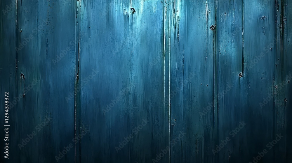 Obraz premium Deep blue abstract painting, a moody and elegant background for modern decor deep