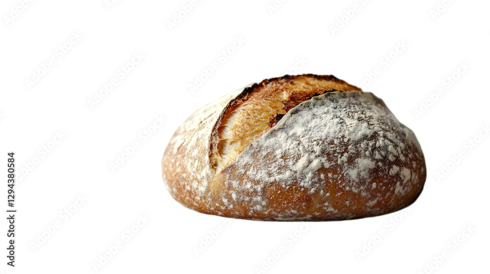 Photo Freshly Baked Bread Crusty Loaf Flour Rustic Bakery Photo Freshly Baked Bread Crusty Loaf Flour Rustic Bakery