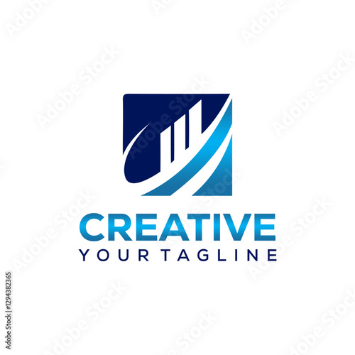 Free Download financial business logo design vector - GFXLoad
