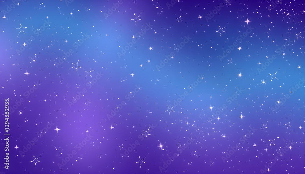 Obraz premium 별빛가득한그라데이션배경_디자인소스