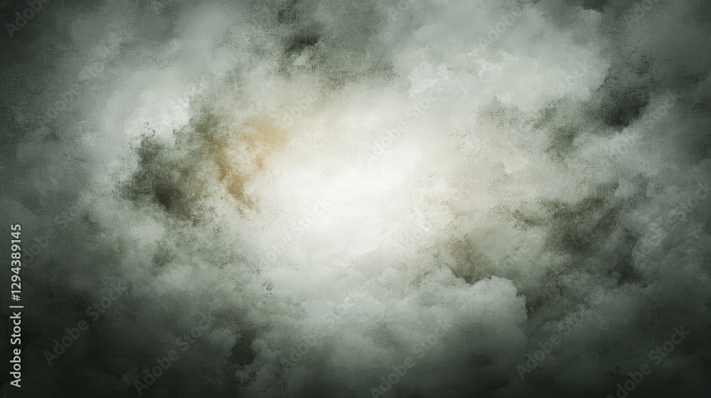 Dramatic dark clouds and central light beam, a powerful sky image for atmospheric projects Dramatic dark clouds and central light beam, a powerful sky image for atmospheric projects