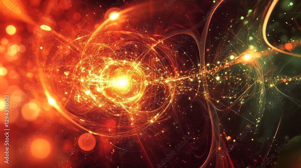 Abstract Fiery Orange and Green Energy Vortex Swirling Dynamic Light Trails Glowing Particles Cosmic Nebula Space Background Design Illustration fire Abstract Fiery Orange and Green Energy Vortex Swirling Dynamic Light Trails Glowing Particles Cosmic Nebula Space Background Design Illustration fire