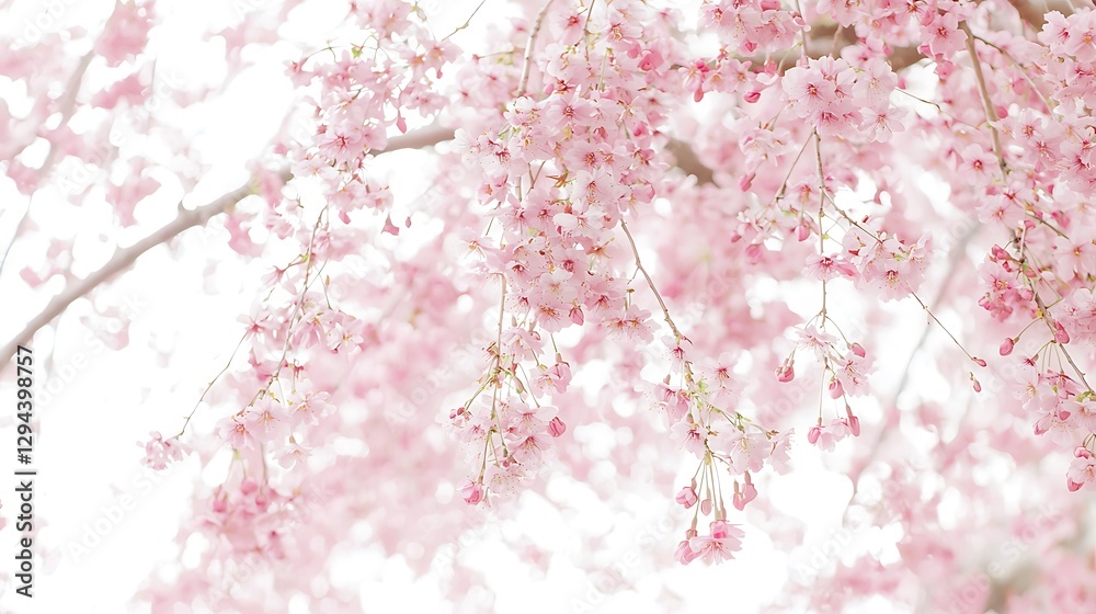 Cherry blossoms blooming in spring nature scene botanical photography japan soft focus serenity Cherry blossoms blooming in spring nature scene botanical photography japan soft focus serenity