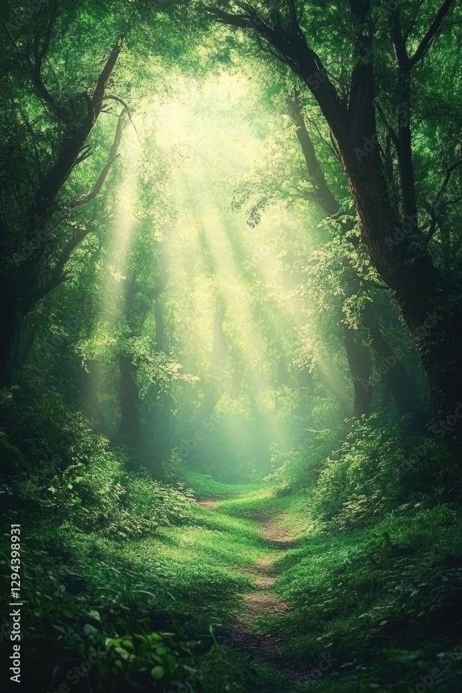 Obraz premium Forest Pathway