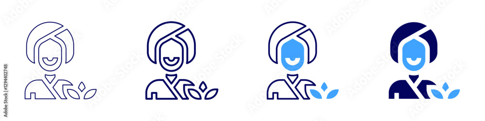 Therapy for insomnia icon in 4 different styles. Thin Line, Line, Bold Line, Duotone. Duotone style. Editable stroke Therapy for insomnia icon in 4 different styles. Thin Line, Line, Bold Line, Duotone. Duotone style. Editable stroke