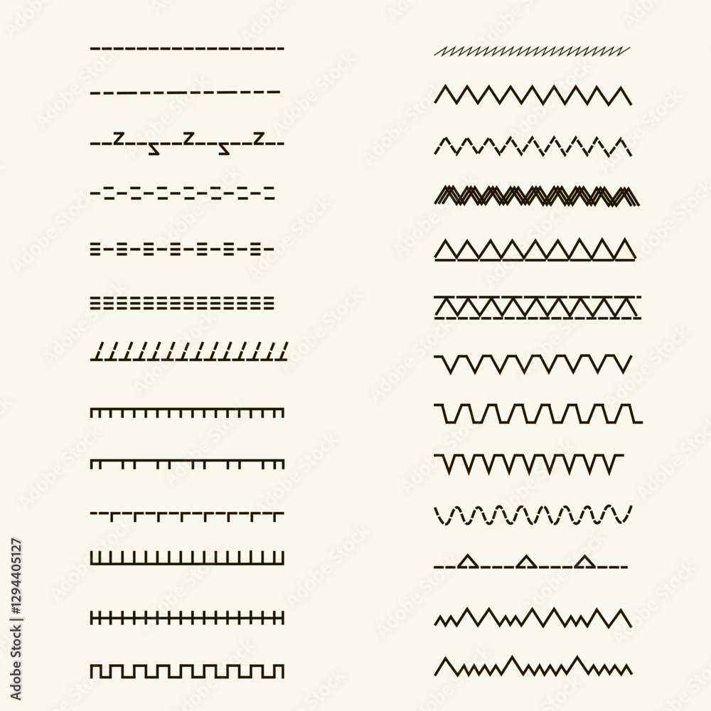 Hand drawn vector line border set and scribble design element. Geometric vintage fashion pattern. Illustration. Trendy doodle style brushes. Eps 10. Vector illustration. Hand drawn vector line border set and scribble design element. Geometric vintage fashion pattern. Illustration. Trendy doodle style brushes. Eps 10. Vector illustration.