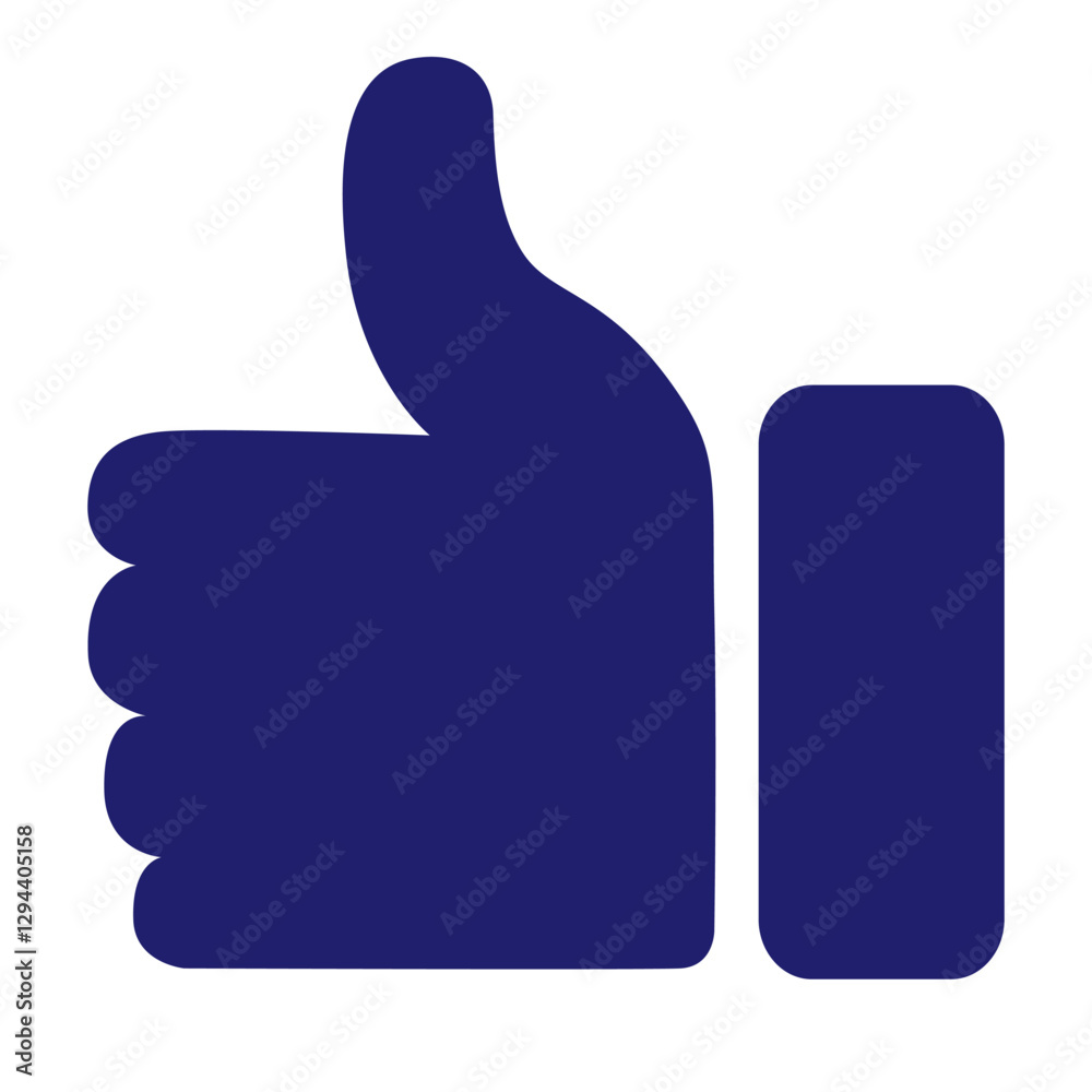Hand Thumb Up icon flat. Illustration isolated on white background. Vector grey, blue sign symbol. Eps 10. Vector illustration. Hand Thumb Up icon flat. Illustration isolated on white background. Vector grey, blue sign symbol. Eps 10. Vector illustration.