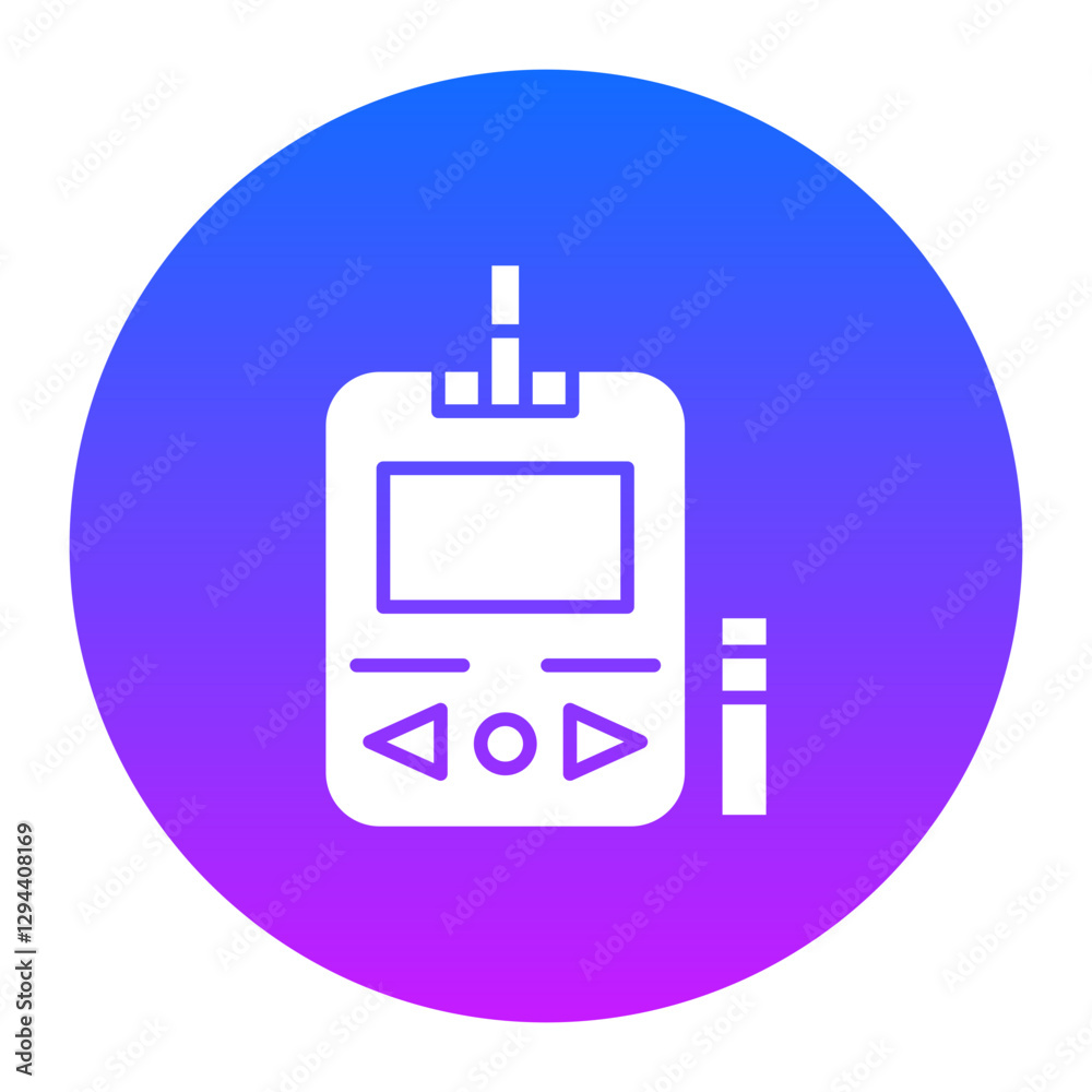 Glucometer Icon Glucometer Icon