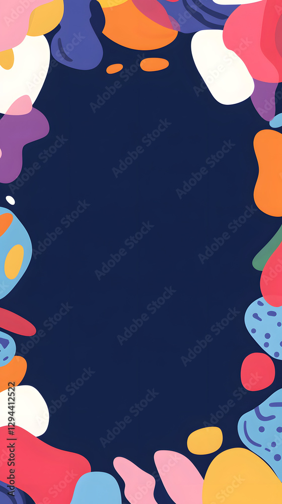 A vibrant background for an advertising banner, featuring colorful waves and dots that create an energetic atmosphere.
A vibrant background for an advertising banner, featuring colorful waves and dots that create an energetic atmosphere.