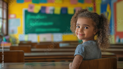 International School Day in Brazil with Teachers, Blackboard, and Educational Books