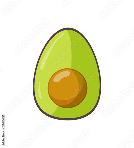 Half Avocado