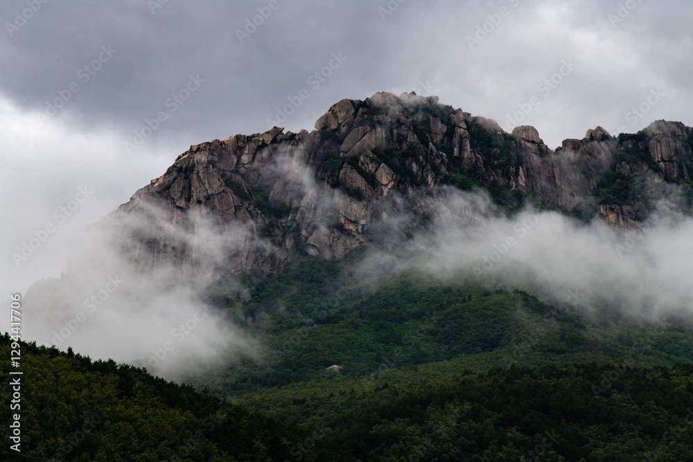 rock and cloud on the mountain rock and cloud on the mountain