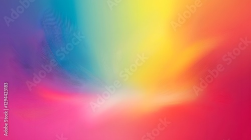 Smooth flowing rainbow gradient background with a soft glowing effect creating a minimalistic yet striking visual that symbolizes the unity diversity and of the LGBTQ identity and community