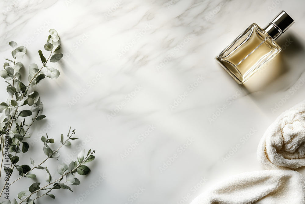 Light White Marble Background | Elegant Product Photography Backdrop