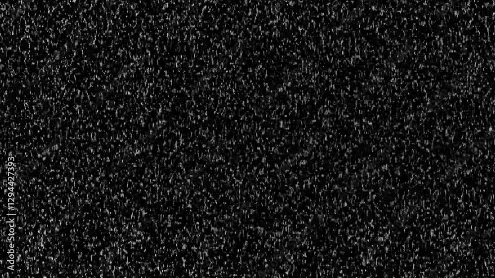 TV Static Noise Glitch Effect. tactic tv noise caused by bad signal reception. Noise on a old TV screen.