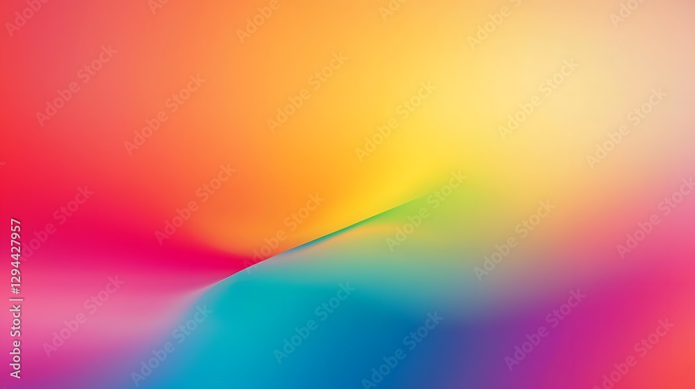 Vibrant Rainbow Gradient Background A Powerful Visual Representation of LGBTQ Pride Love and Acceptance Elegant eye catching design with rich