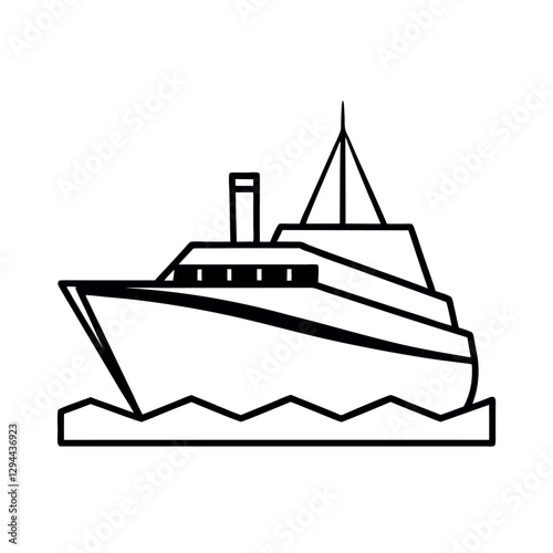 Icebreaker Vector for Maritime Projects