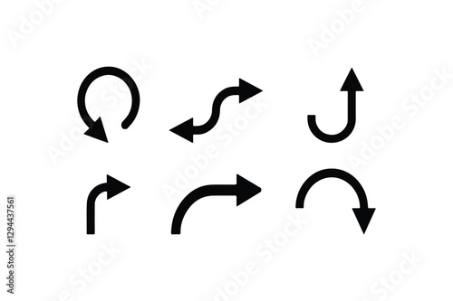 "Curved Arrow Icon Set | Direction & Rotation Symbols"
"Loop & Circular Arrows | Navigation Icon Pack"
"Swirl & Curved Arrows | Flow and Motion Icons"