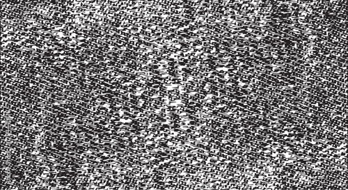Vector fabric texture. Distressed texture of weaving fabric. Grunge background. Abstract halftone vector illustration. Overlay to create interesting effect and depth. Black isolated on white. EPS10.