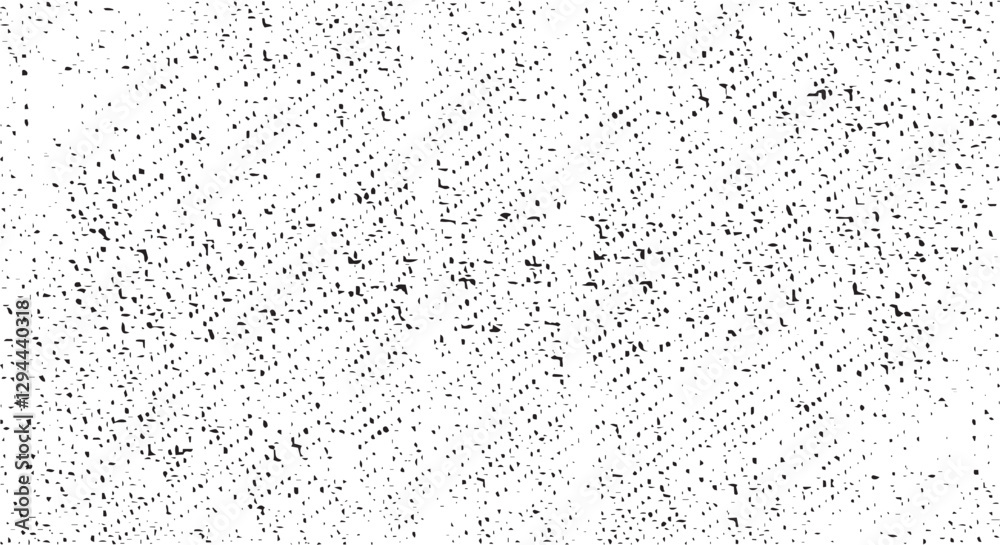 Vector fabric texture. Distressed texture of weaving fabric. Grunge background. Abstract halftone vector illustration. Overlay to create interesting effect and depth. Black isolated on white. EPS10.
