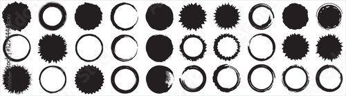 set of black silhouettes of animals vector illustration