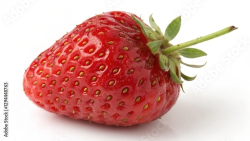 strawberry on white background