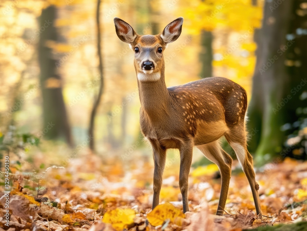Deer in Forest Deer in Forest