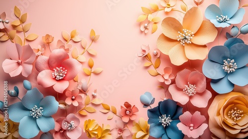 Dreamy spring blooms elegant handcrafted floral composition