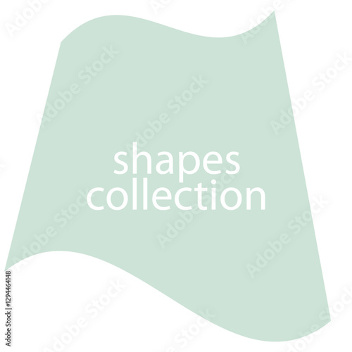 variant different frame shapes design background. frame, shapes